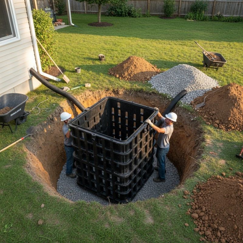 Lawn Drainage Installation