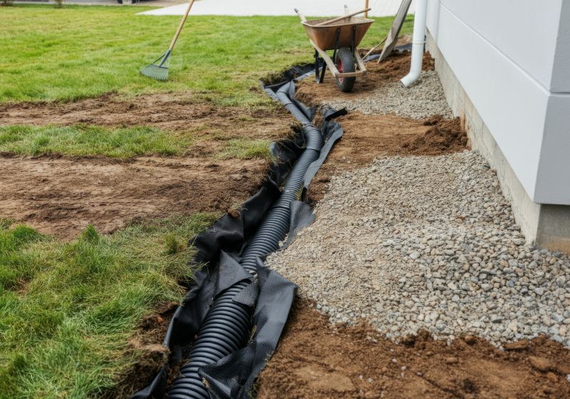 Lawn Drainage Installation