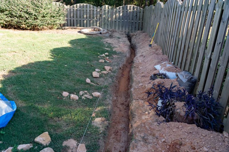 French Drains in Action